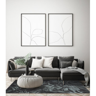 Kilimas JUNGLE BLUE (Magic Collection) Kilimas JUNGLE BLUE (Magic Collection)